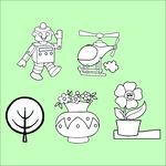 简笔画物品