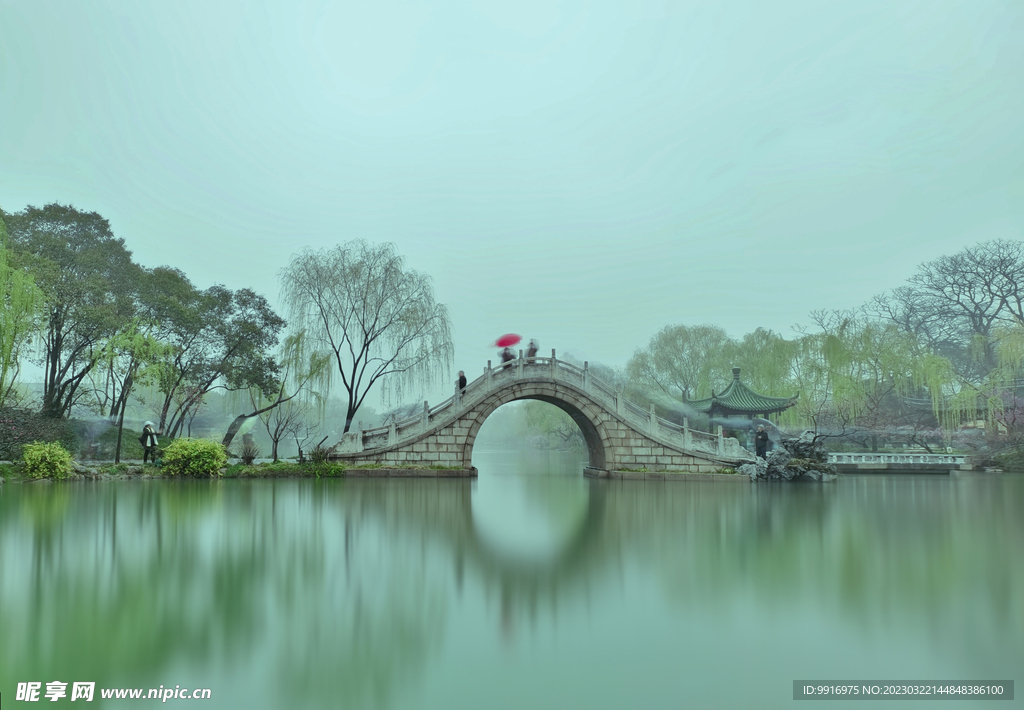 烟雨瘦西湖