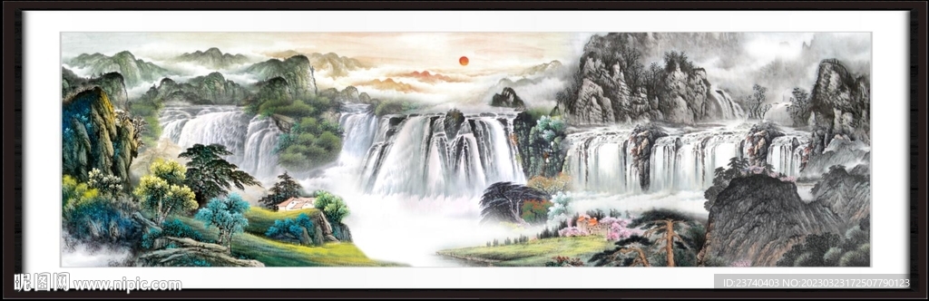 国画风景 