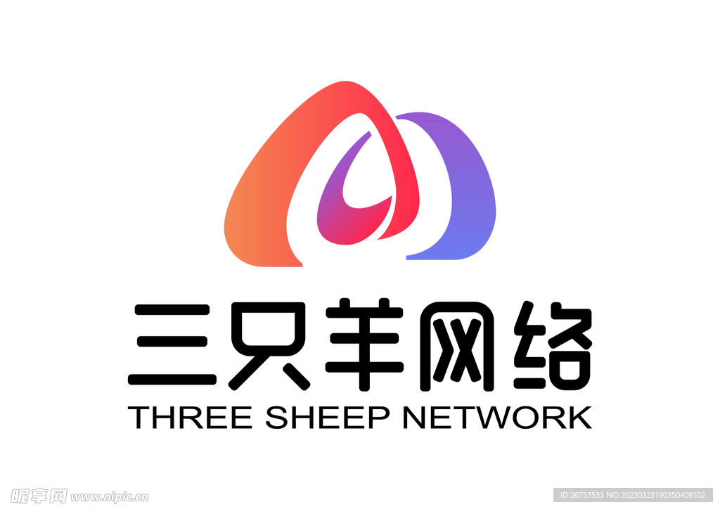 三只羊网络 LOGO 标志