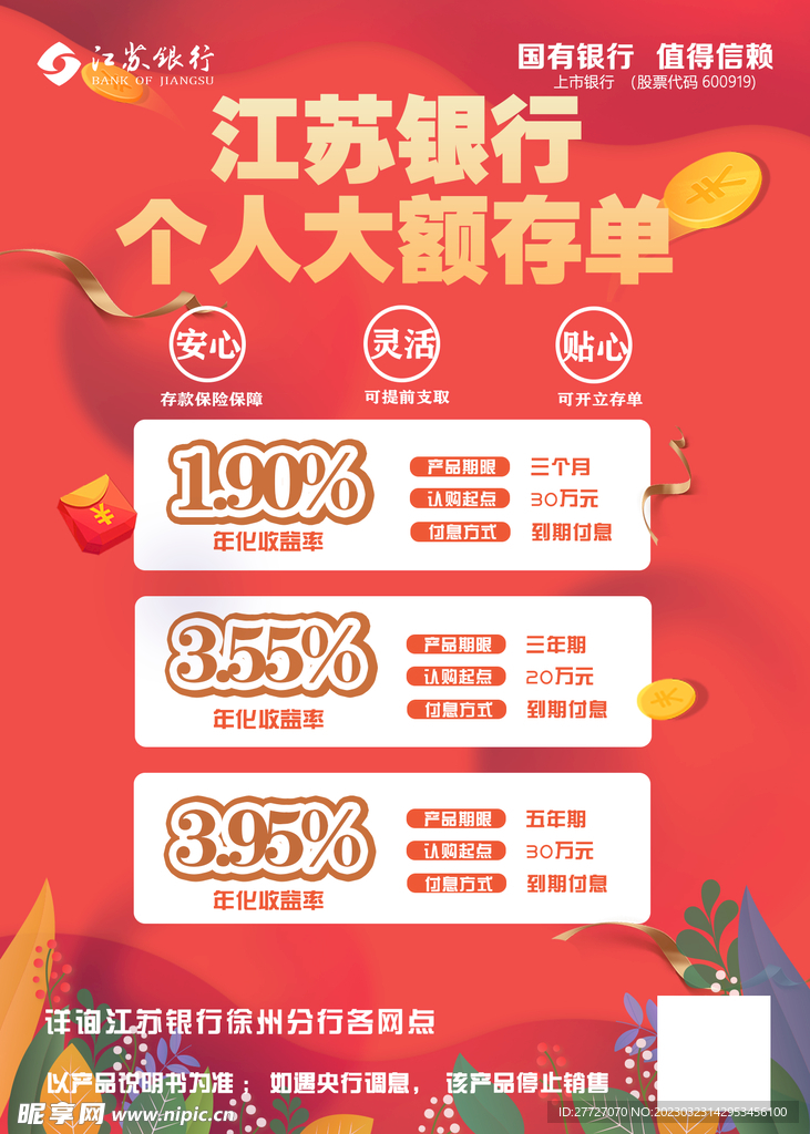 银行海报