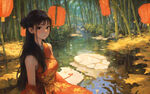 中国风少女插画