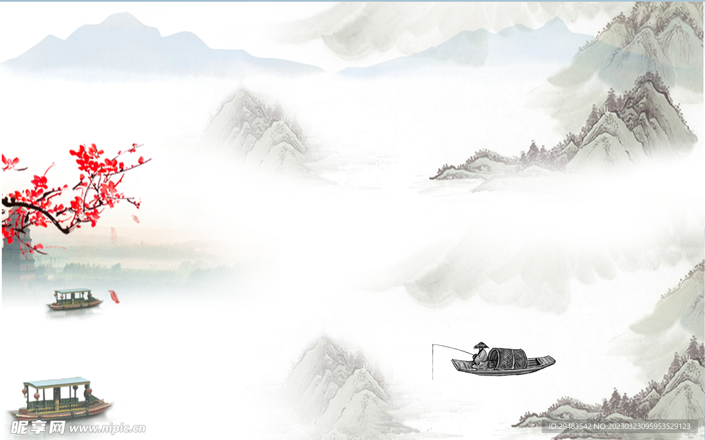 山水画 