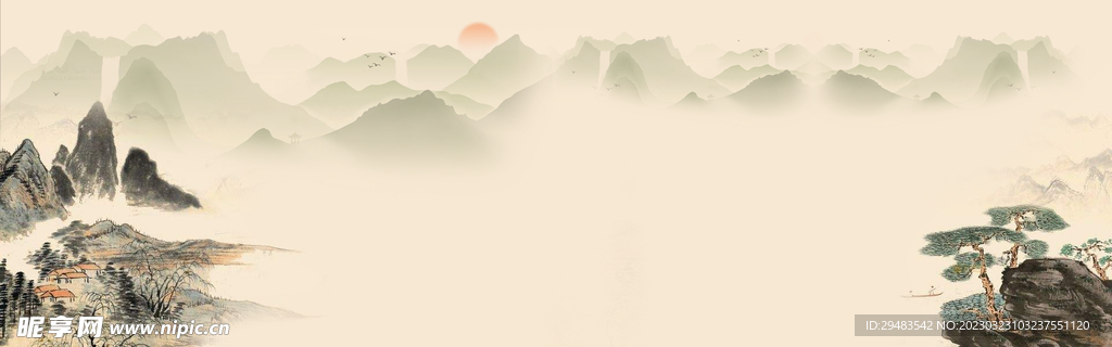 山水画