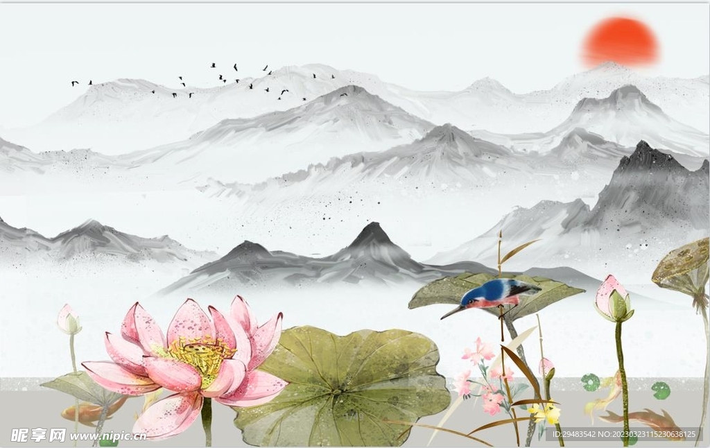 山水画
