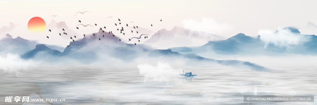 山水画