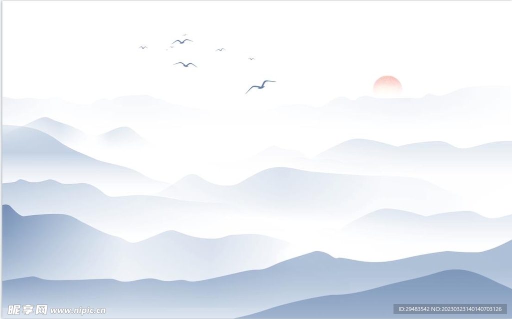 山水画 