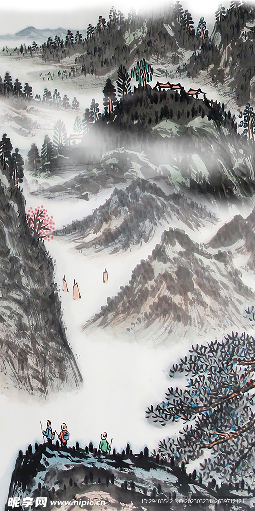 山水画