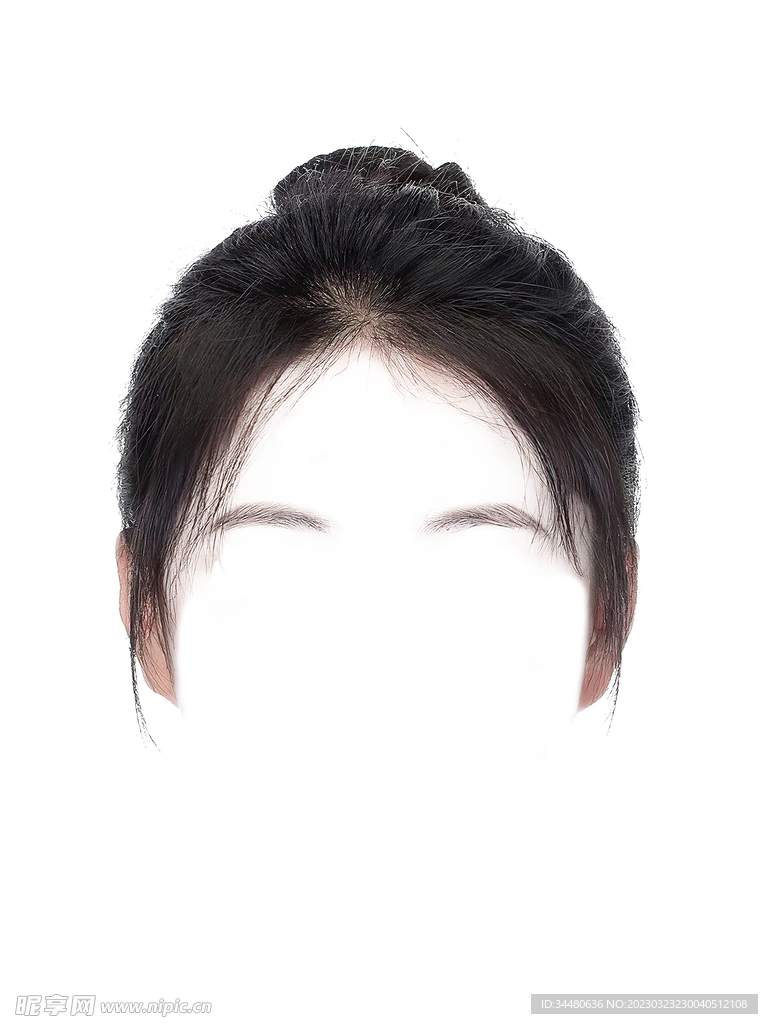 女生发型素材 