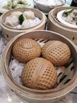 蒸笼核桃包美食