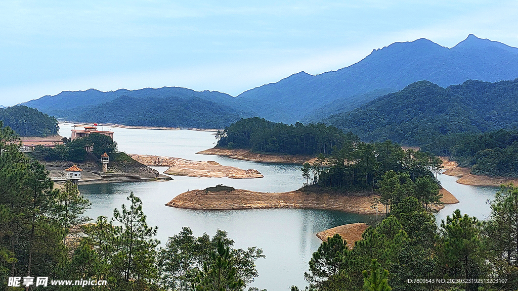 山水画风景