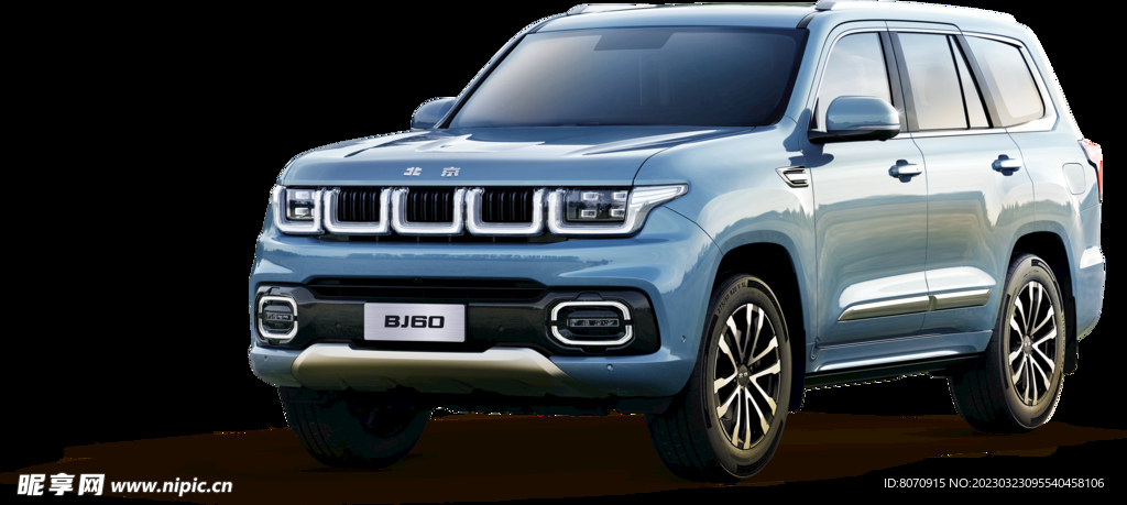 北京汽BJ60车型图斜45度