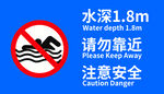 警示牌