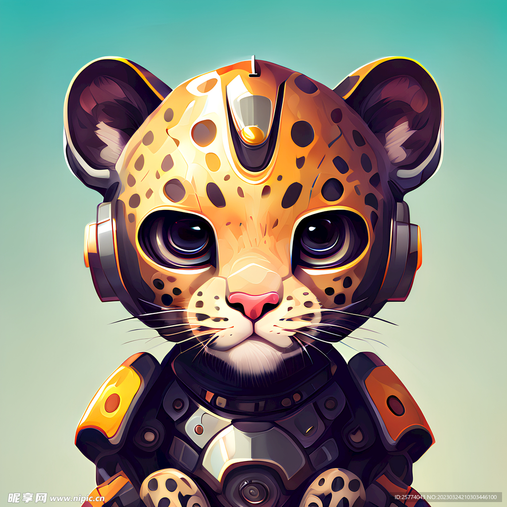 Download HD Free Leopard Jaguar Illustration - Angry Cheetah Face Drawing Transparent PNG Image ...