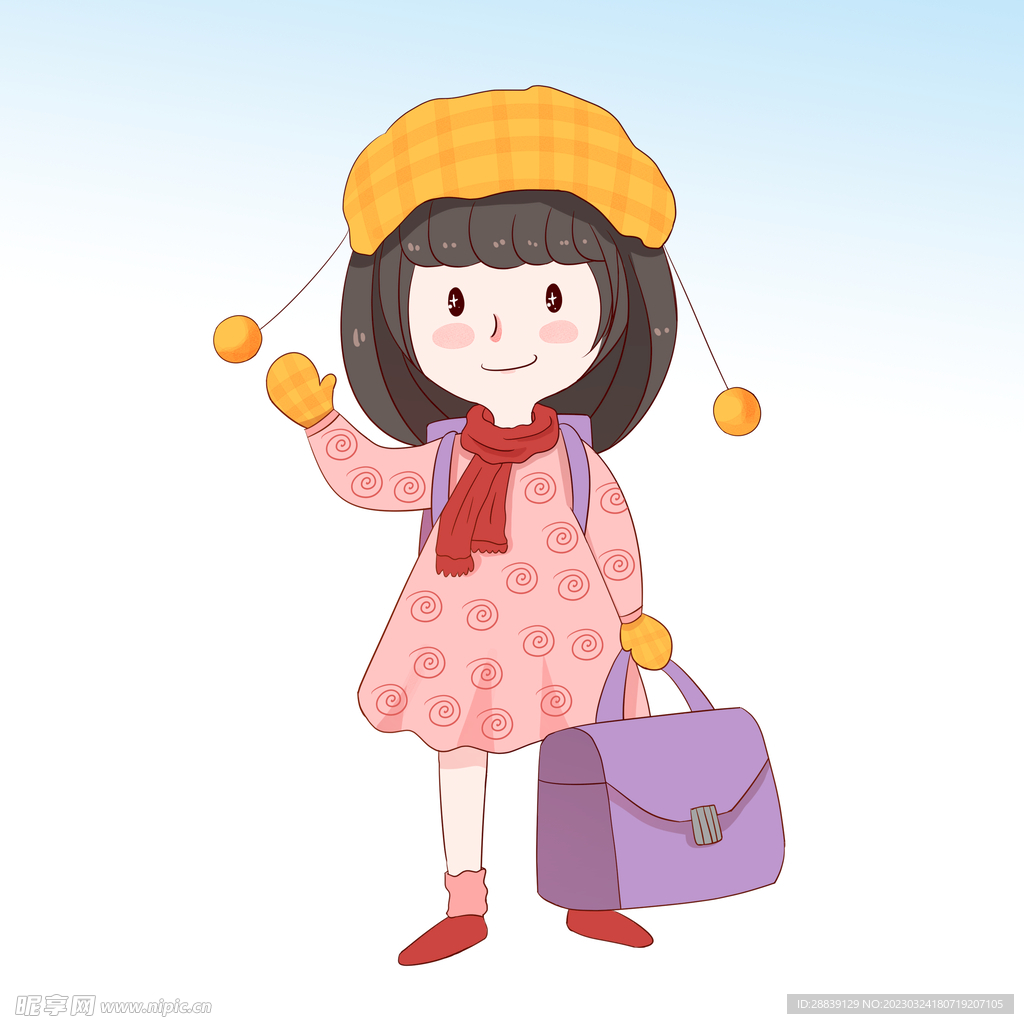 卡通女孩