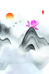 水墨画
