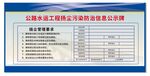 扬尘污染防治信息公示牌