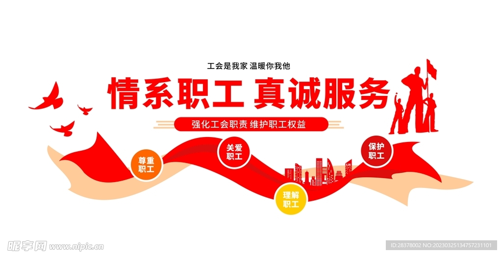 职工之家文化墙