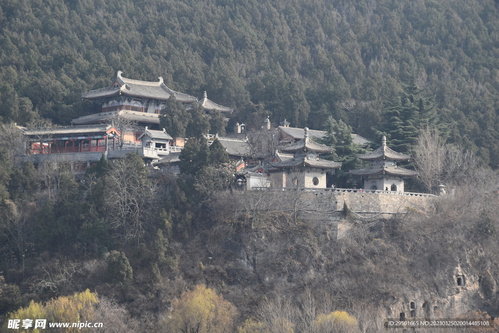 山腰古建筑群落