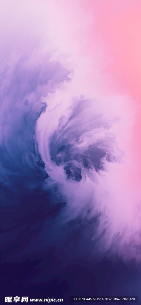 蓝色波浪