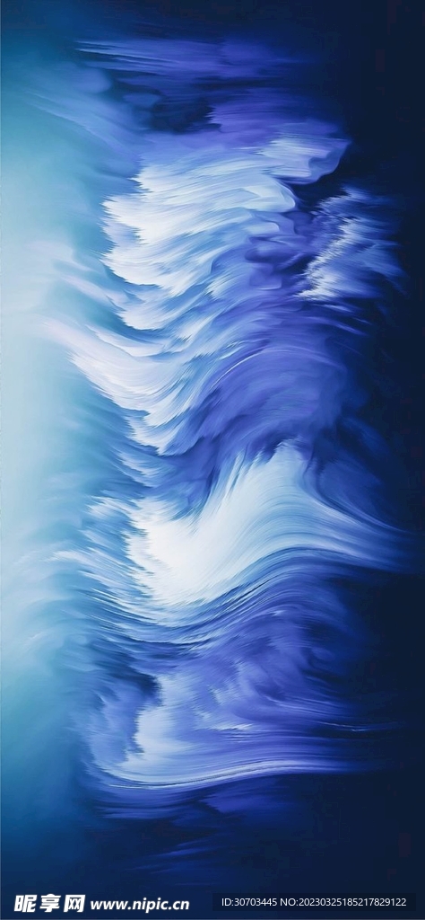 蓝色肌理