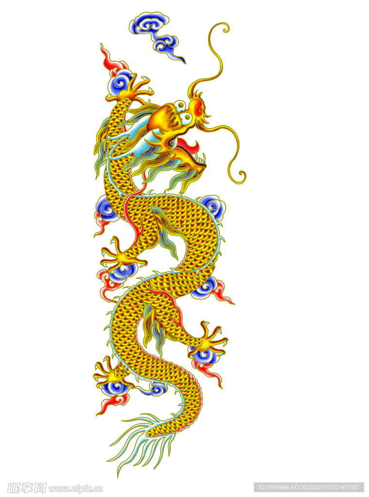 彩色龙