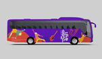 公交车客车logo效果图样机