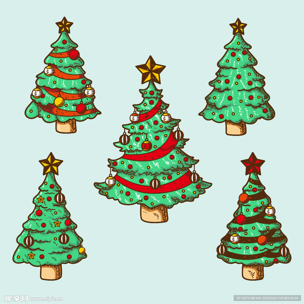圣诞树图片素材免费下载 - 觅知网