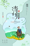清明节展板