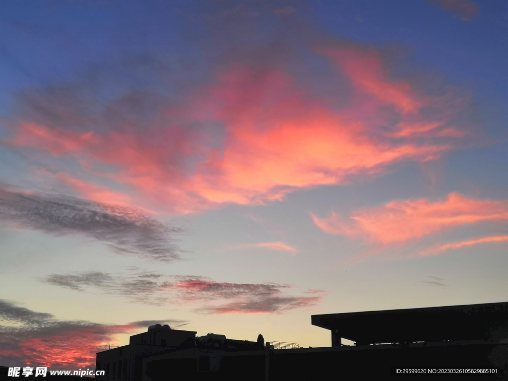 晚霞天空