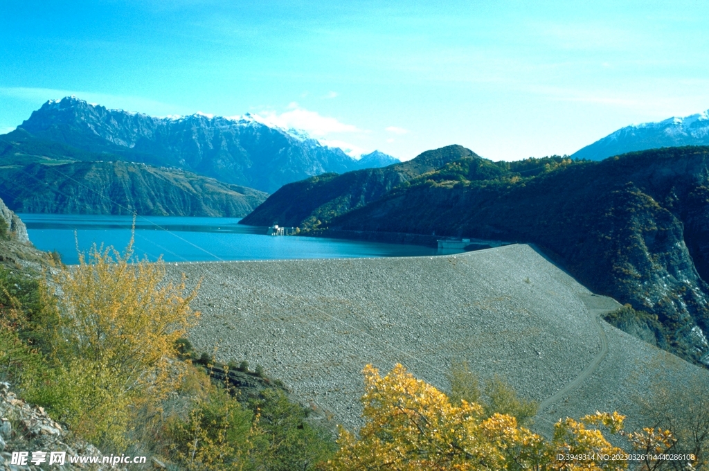 水库大坝 