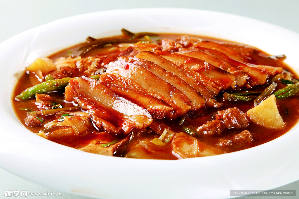 老烧肉大烩菜