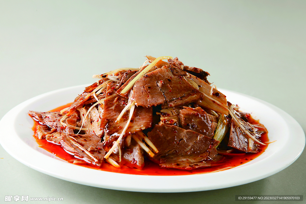 凉拌牛肉