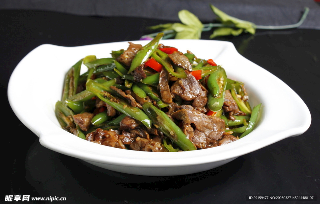 青椒炒牛肉