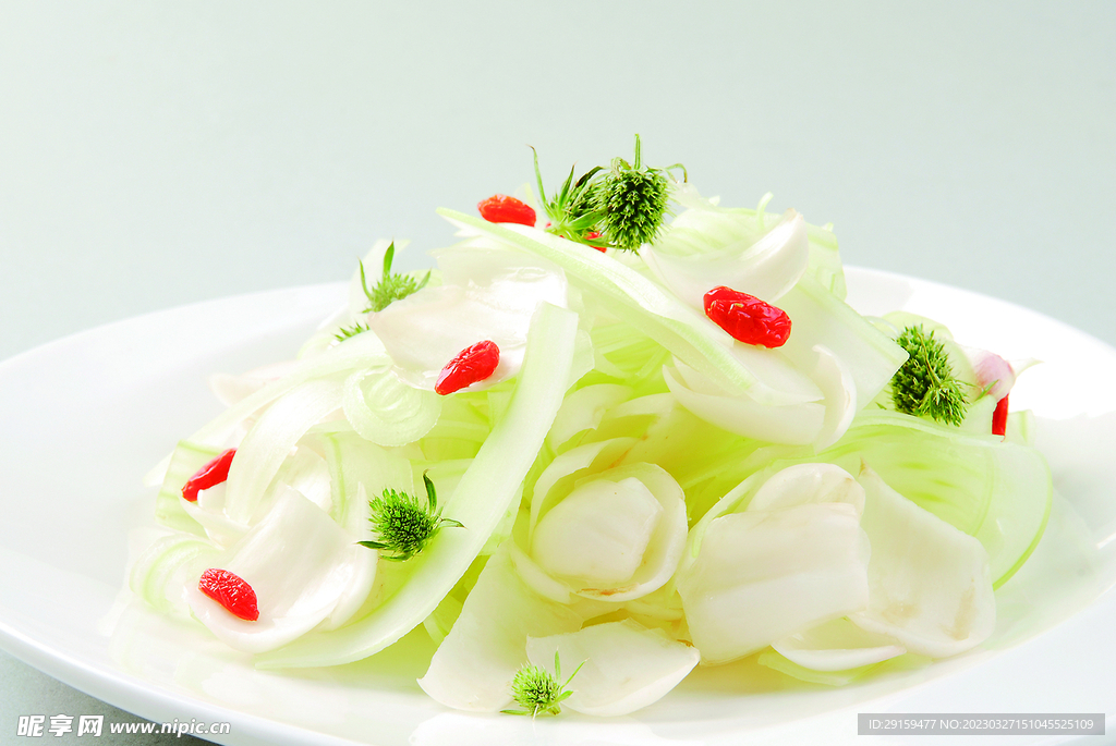 茉莉花西芹