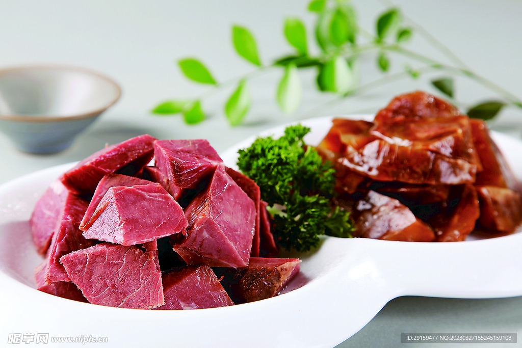 牛肉拌牛筋