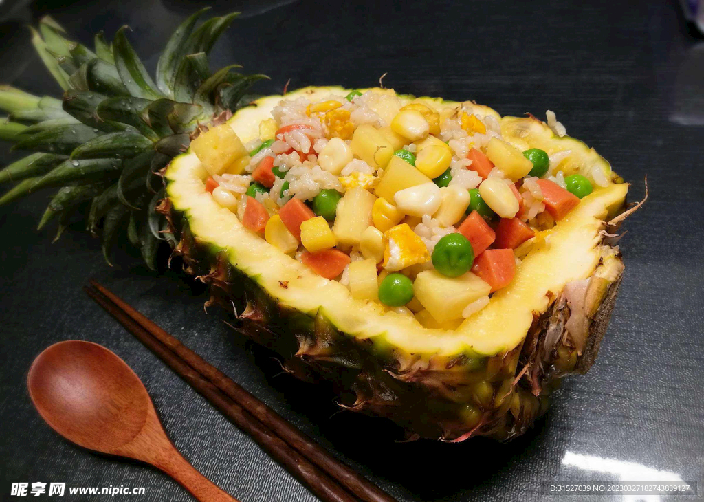 菠萝饭图片