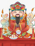 供奉灶王爷