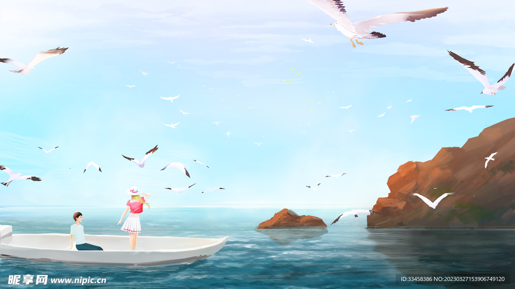 一起看海鸥