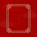 中国传统花边矢量图案