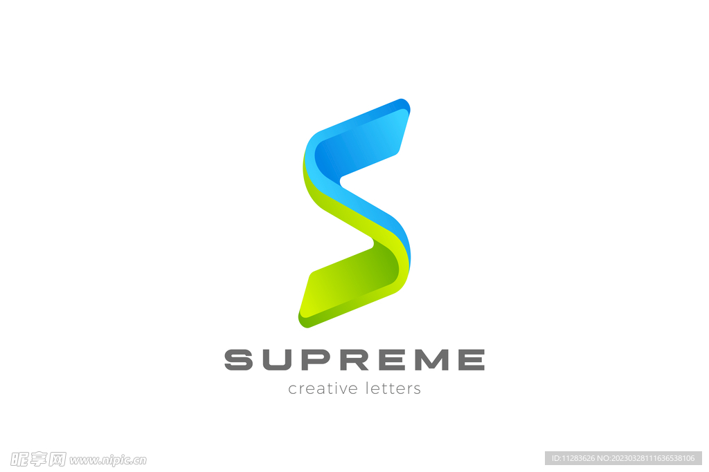 蓝绿科技logo