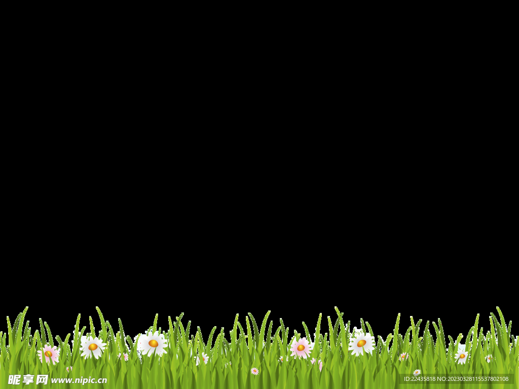 绿色草坪草丛植物素材图片