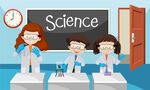 学生上科学课