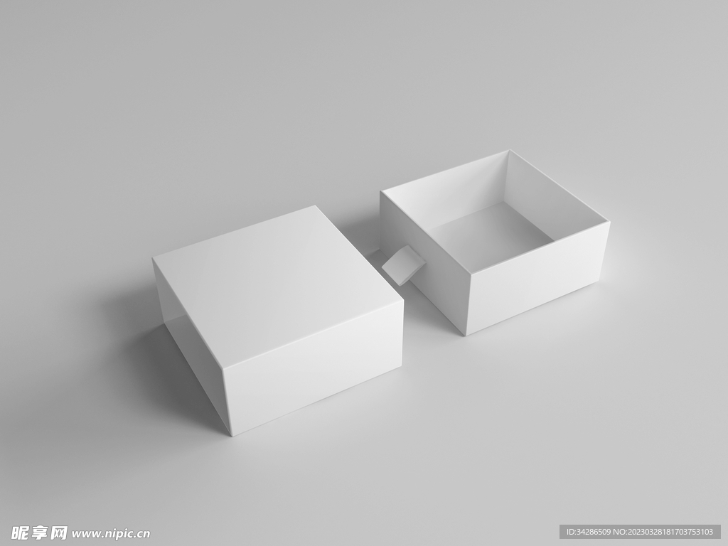 空白盒子效果图