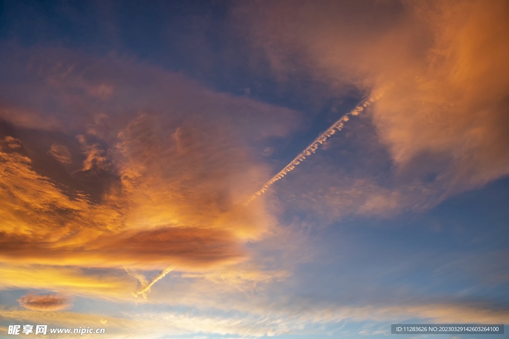 夕阳天空