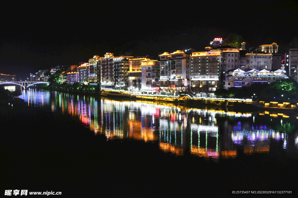 龙胜夜景