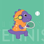 网球恐龙