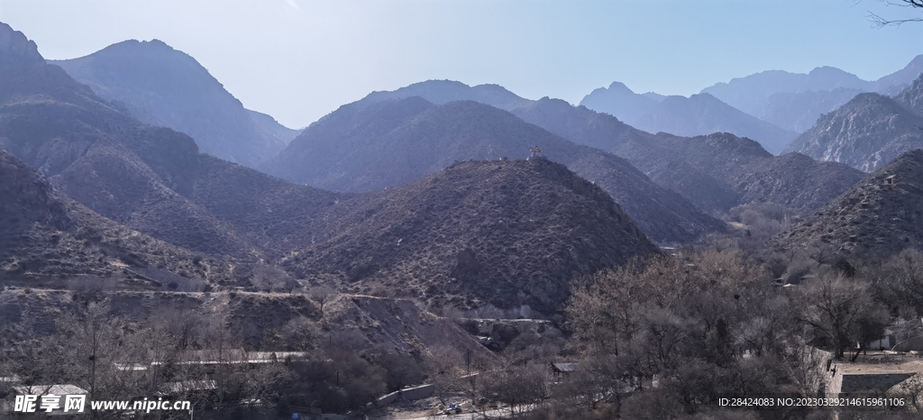 远景大山  贺兰山