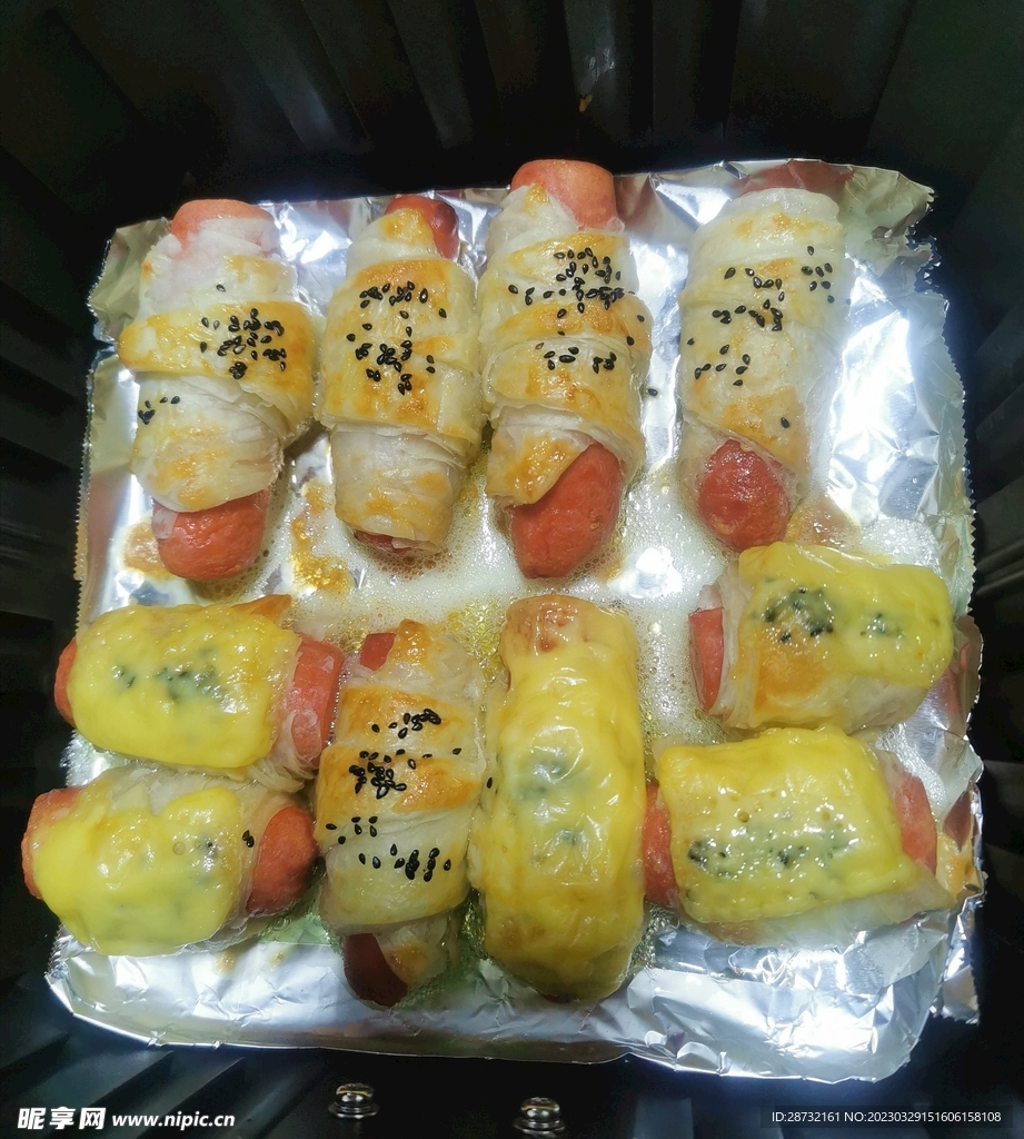 蛋挞皮香肠