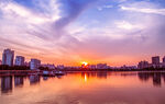 海边夕阳